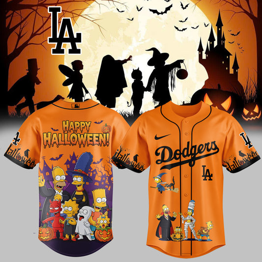 __,,,LA Dodgers x The Simpsons Halloween – Jersey
