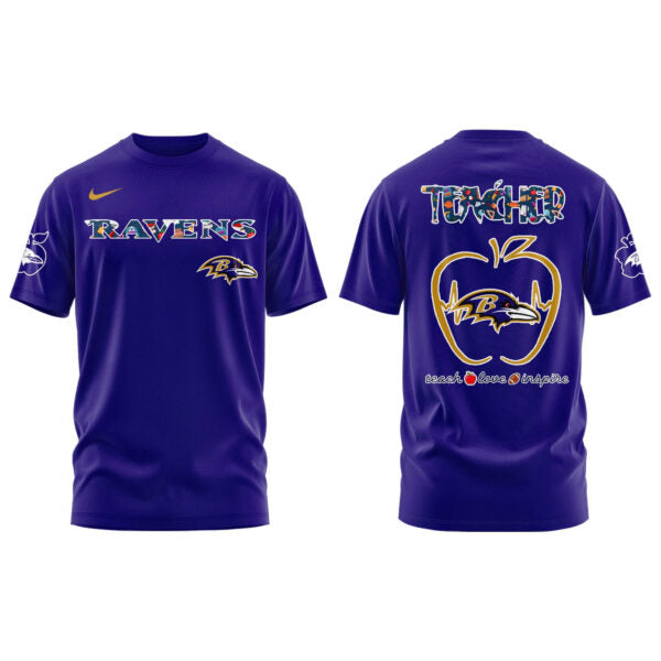 Baltimore Ravens TEACHER NIGHT Combo Tshirt | Jogger | Cap