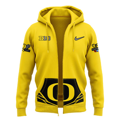 Oregon Ducks “Stomp Out Cancer” Heroes Zip Hoodie