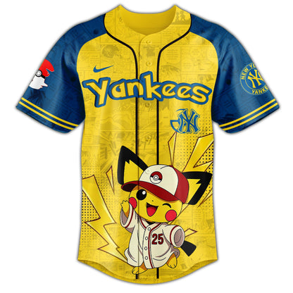 NYY × Pokémon GO Night 2025 Limited Edition Jersey