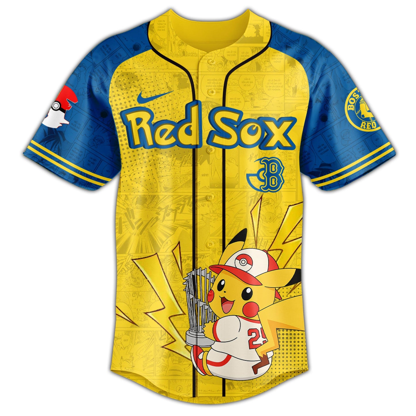 BOS × Pokémon GO Night 2025 Limited Edition Jersey