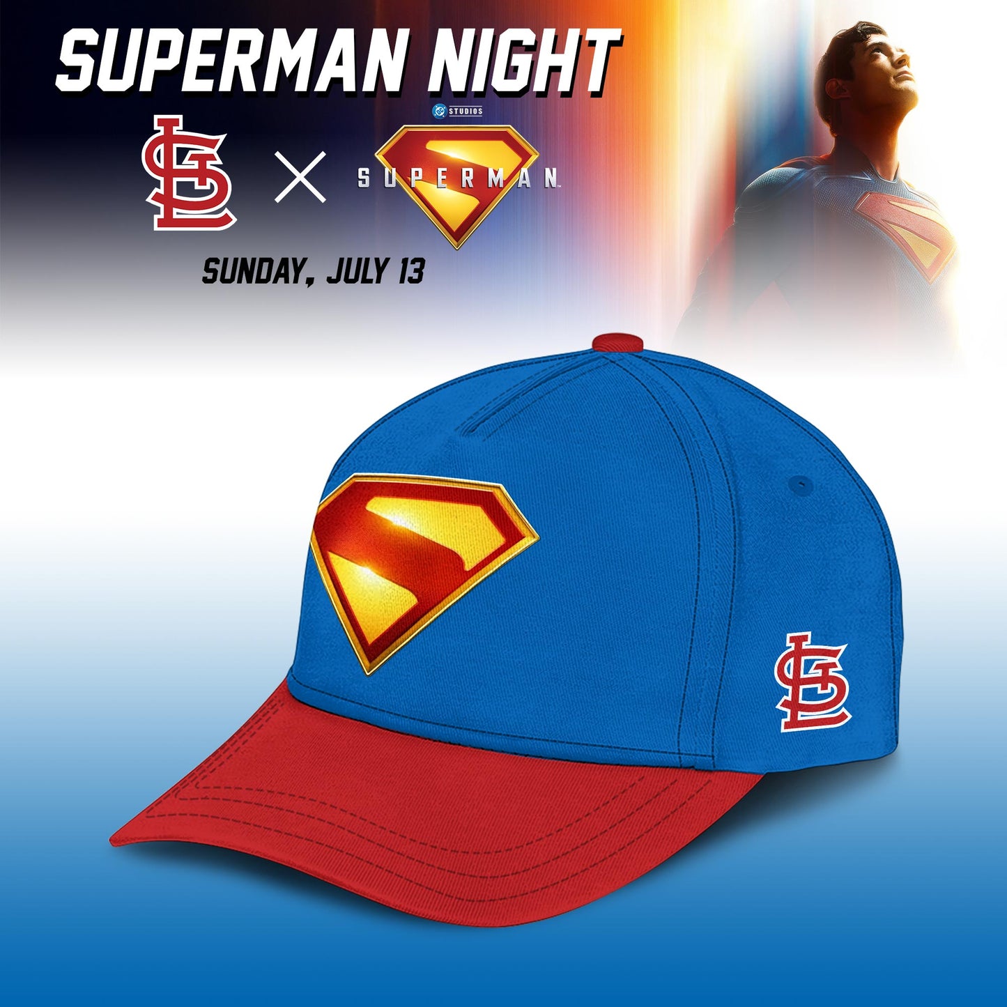 St. Louis Cardinals x Superman Limited Edition Custom Jersey 2025
