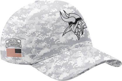 Premium Minnesota Vikings Merch - Limited Edition Minnesota Vikings Football - Camo Veteran 2025 Hoodie - Gear Up For Game Day