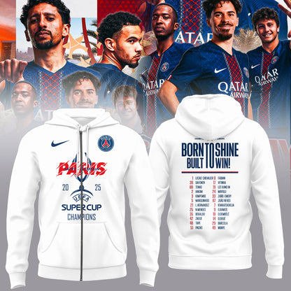 …PSG – UEFA SUPER CUP CHAMPIONS 2025 Shirt-white