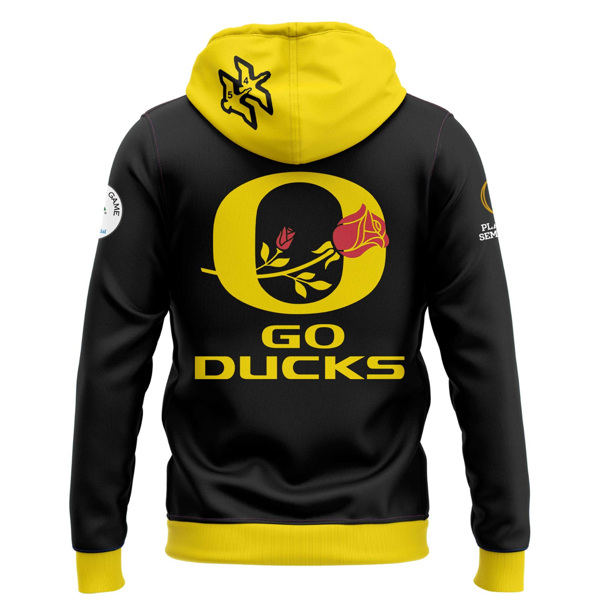 Oregon Ducks Rose Bowl Game 2025 Hoodie