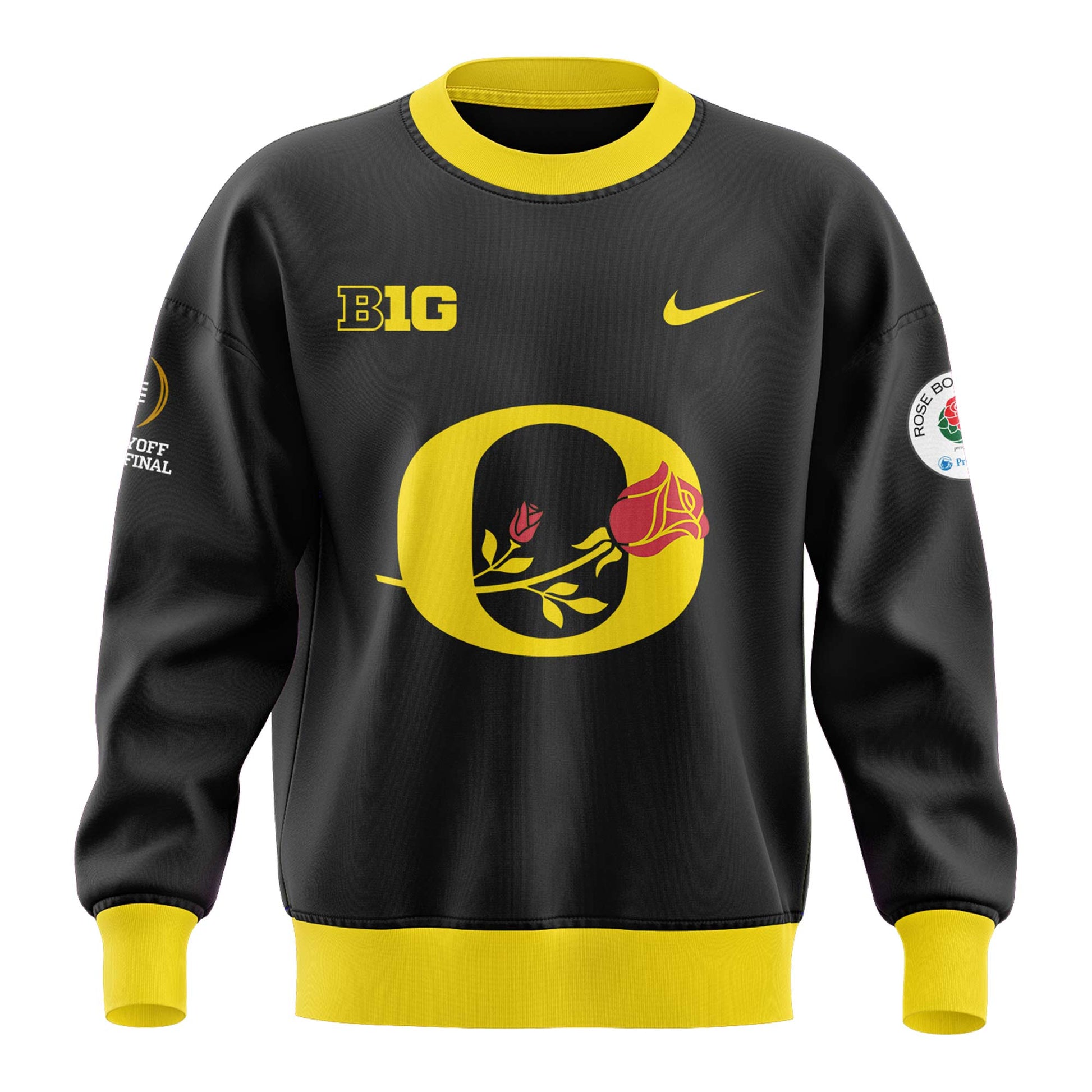 Oregon Ducks Rose Bowl Game 2024 Sweatshirt