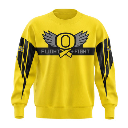 Oregon Ducks “Stomp Out Cancer” Heroes Sweatshirt