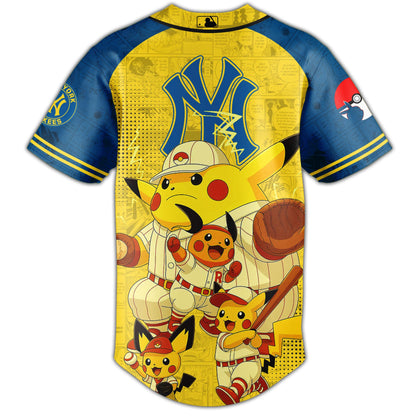 NYY × Pokémon GO Night 2025 Limited Edition Jersey