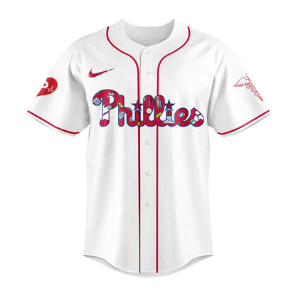 Philadelphia Phillies Nurses Appreciation White Jersey