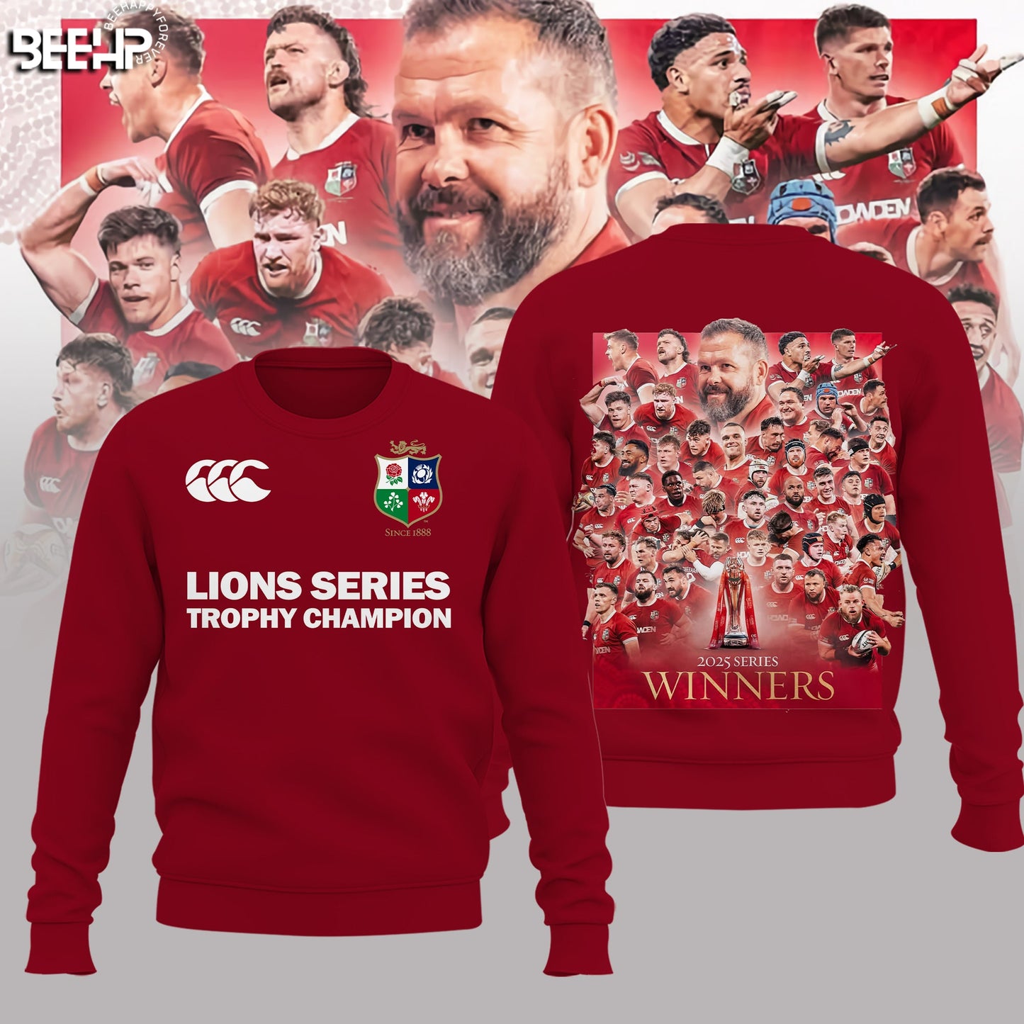 British Irish Lions – Lions Series Trophy Champion Sweatshirt