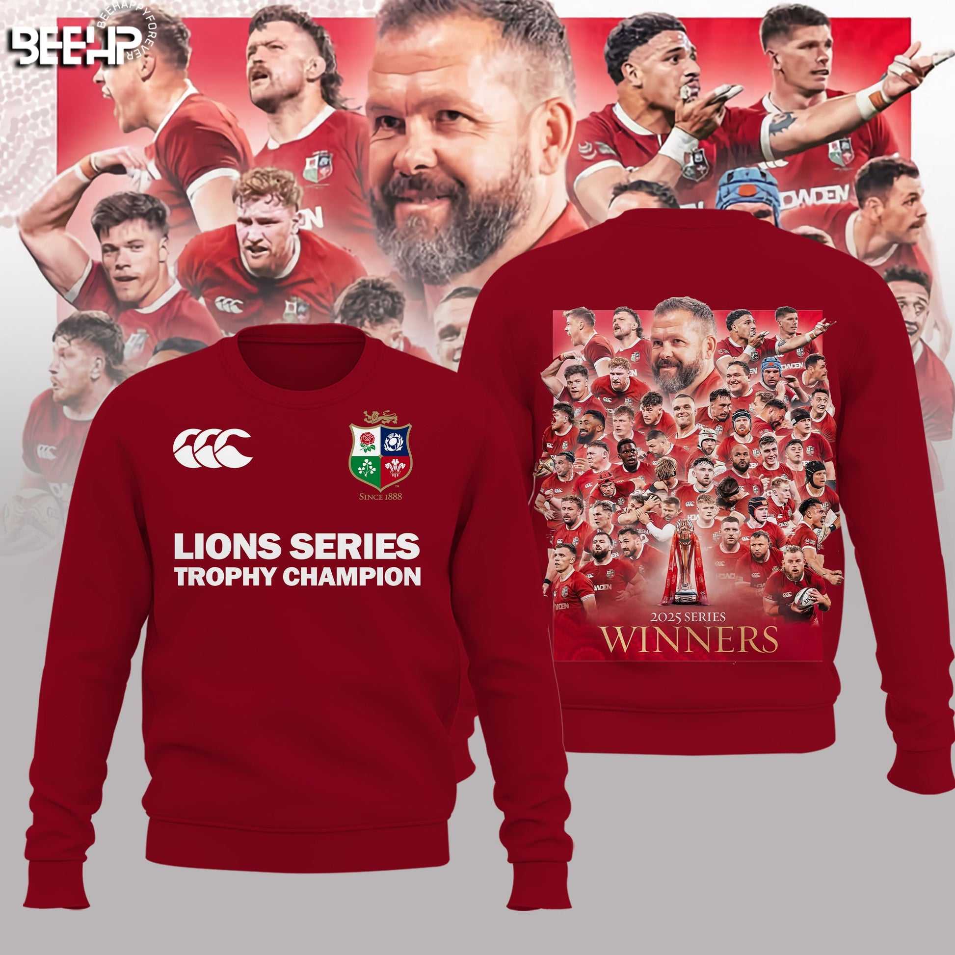 British Irish Lions – Lions Series Trophy Champion Sweatshirt