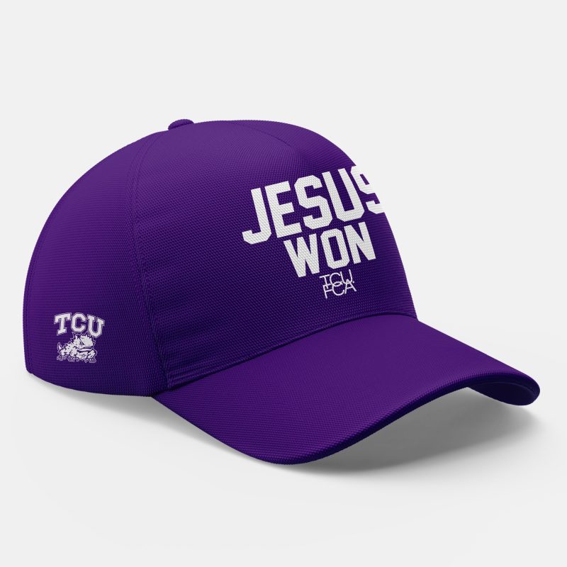 TCU Horned Frogs football x Jesus Won Limited Edition Tshirt 2025
