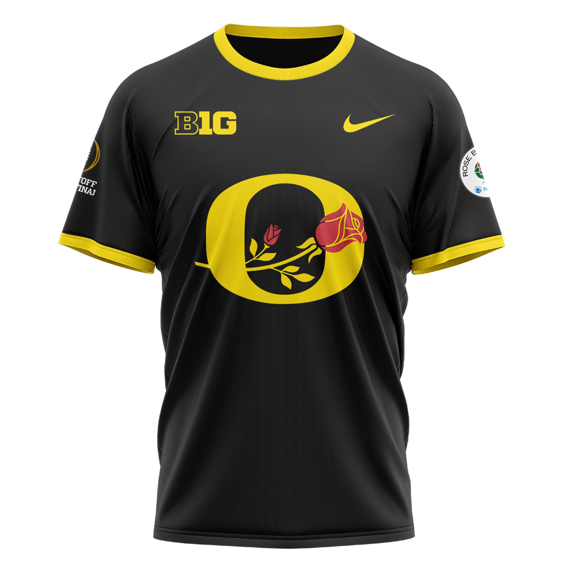 Oregon Ducks Rose Bowl Game 2024 T-Shirt