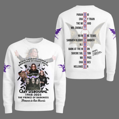 Premium OZOB 3D T-Shirt MAR White