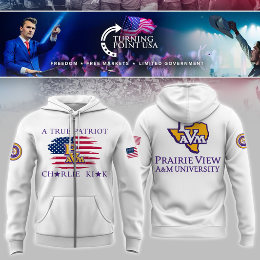 Prairie View University x Turning Point USA Zip Hoodie