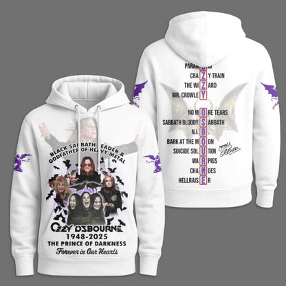 Premium OZOB 3D T-Shirt MAR White