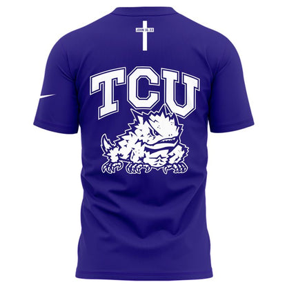 TCU Horned Frogs football x Jesus Won Limited Edition Tshirt 2025