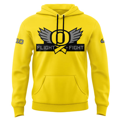 Oregon Ducks "Stomp Out Cancer" Heroes Hoodie
