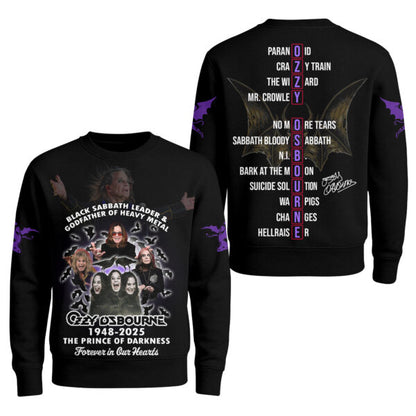 Premium OZOB 3D T-Shirt MAR Black