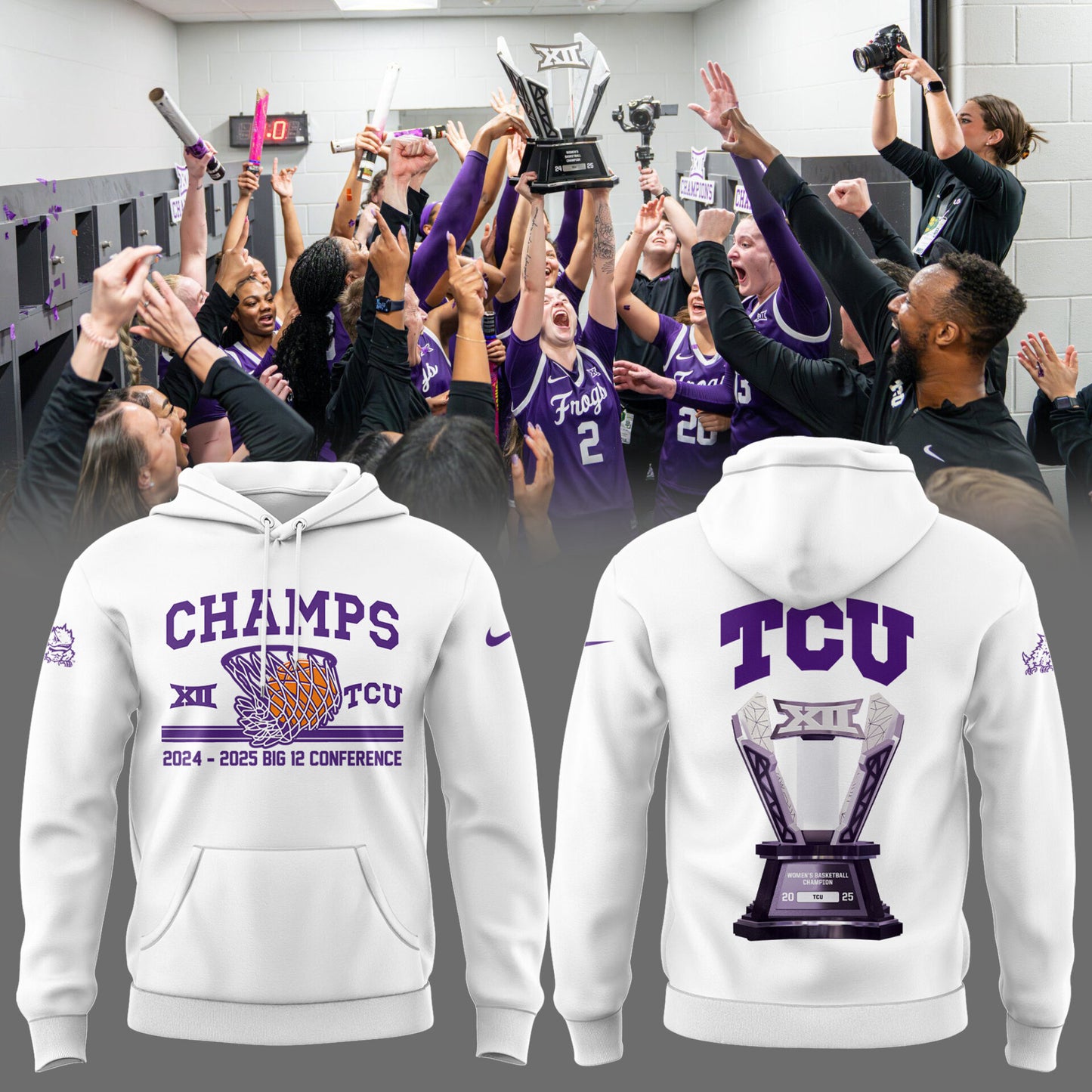 BIG 12 CHAMPIONS!!! Limited Edition Hoodie-AB0303252201