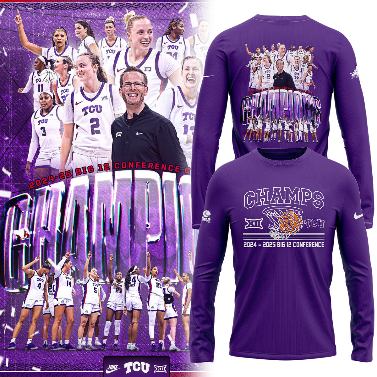 BIG 12 CHAMPIONS!!! Limited Edition LongShirt-AB0303252209