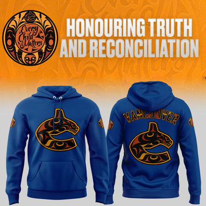 Vancouver Canucks Truth and Reconciliation Hoodie-AB031325514