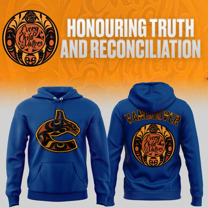 Vancouver Canucks Truth and Reconciliation Hoodie-AB031325515
