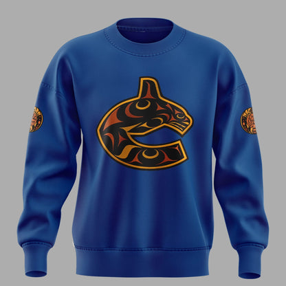 Vancouver Canucks Truth and Reconciliation Sweatshirt-AB031325528
