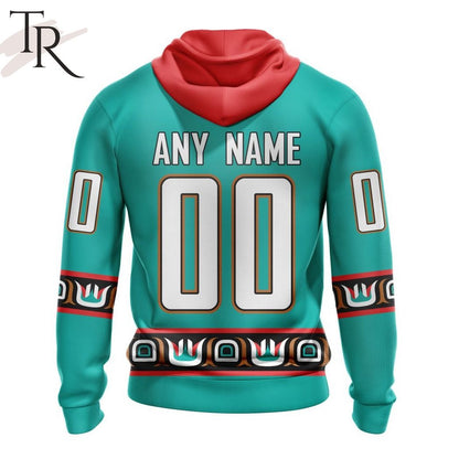 Special New Canucks x Grizzlies Custom Hoodie-AB031925702