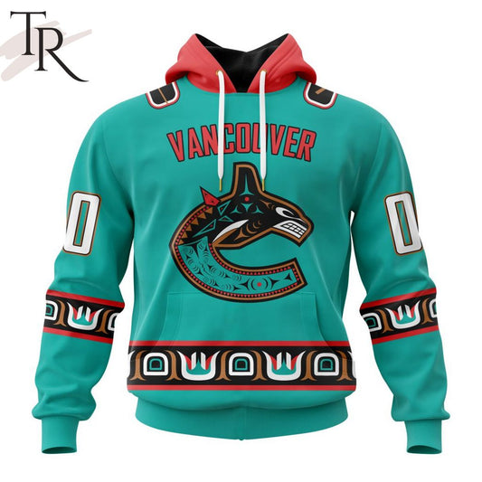 Special New Canucks x Grizzlies Custom Hoodie-AB031925702
