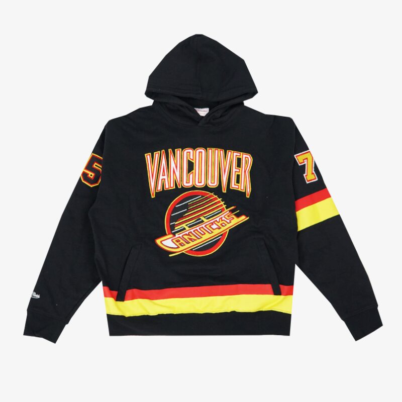 Special New Canucks x Grizzlies Black Skate Hoodie-AB032225500