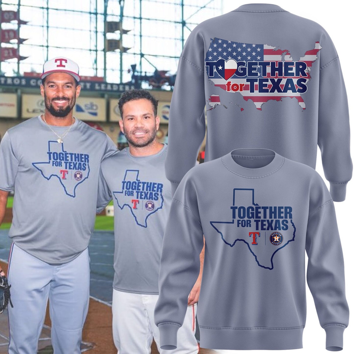 Together for Texas 2025 Limited Edition Sweatshirt