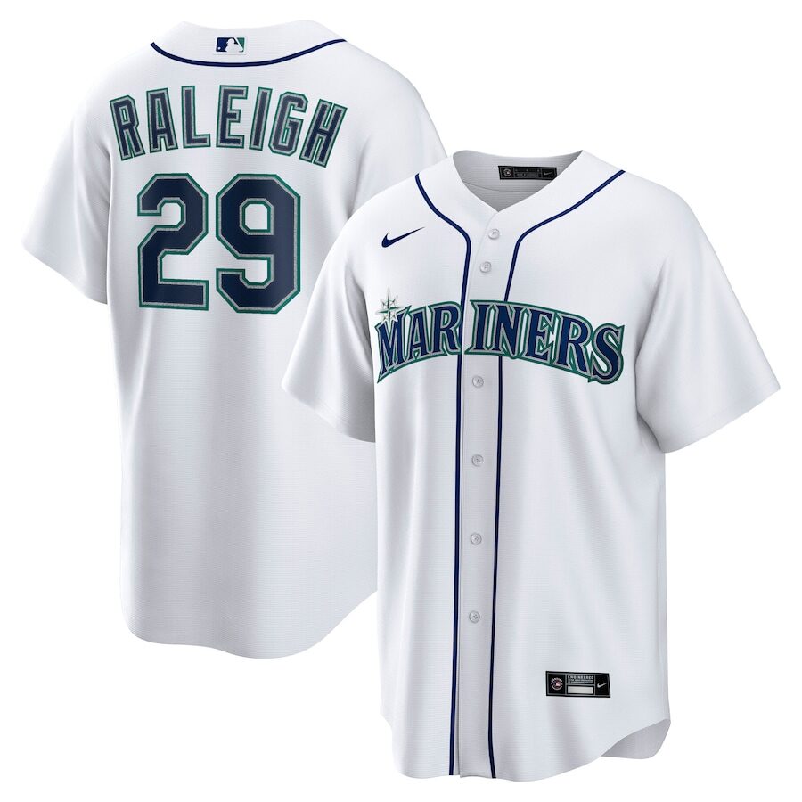 Seattle Mariners x Cal Raleigh Baseball Jersey