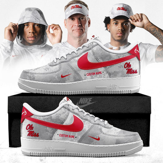 Ole Miss Rebels Realtree Special Edition AF1 Sneakers