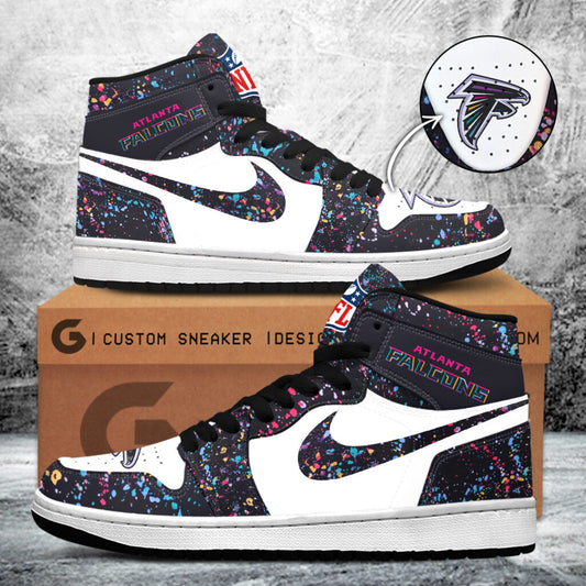 Atlanta Falcons Crucial Catch 2025 AJ1 Sneaker – TANTN15720