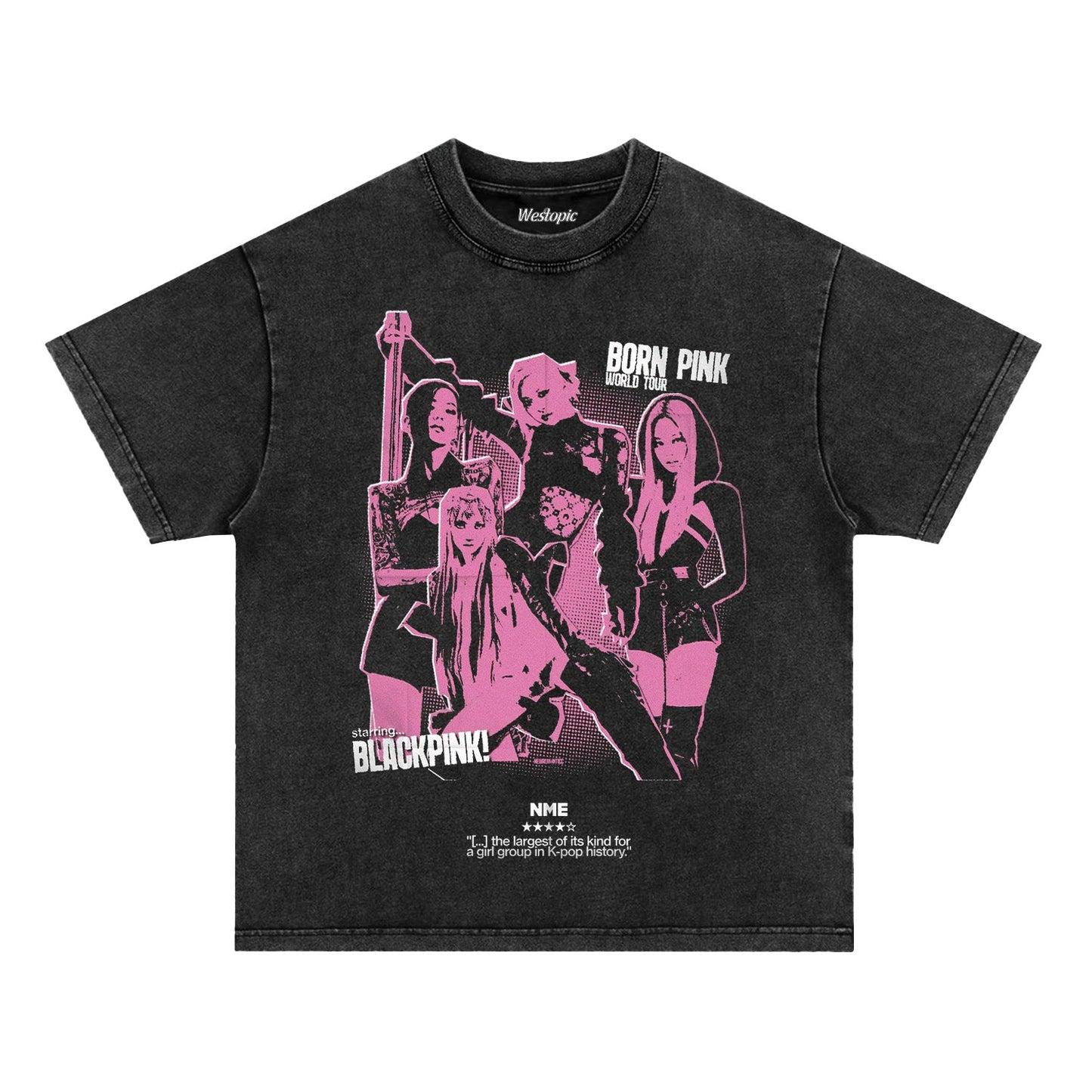BLACKPINK 5 Tee For Deadline Tour