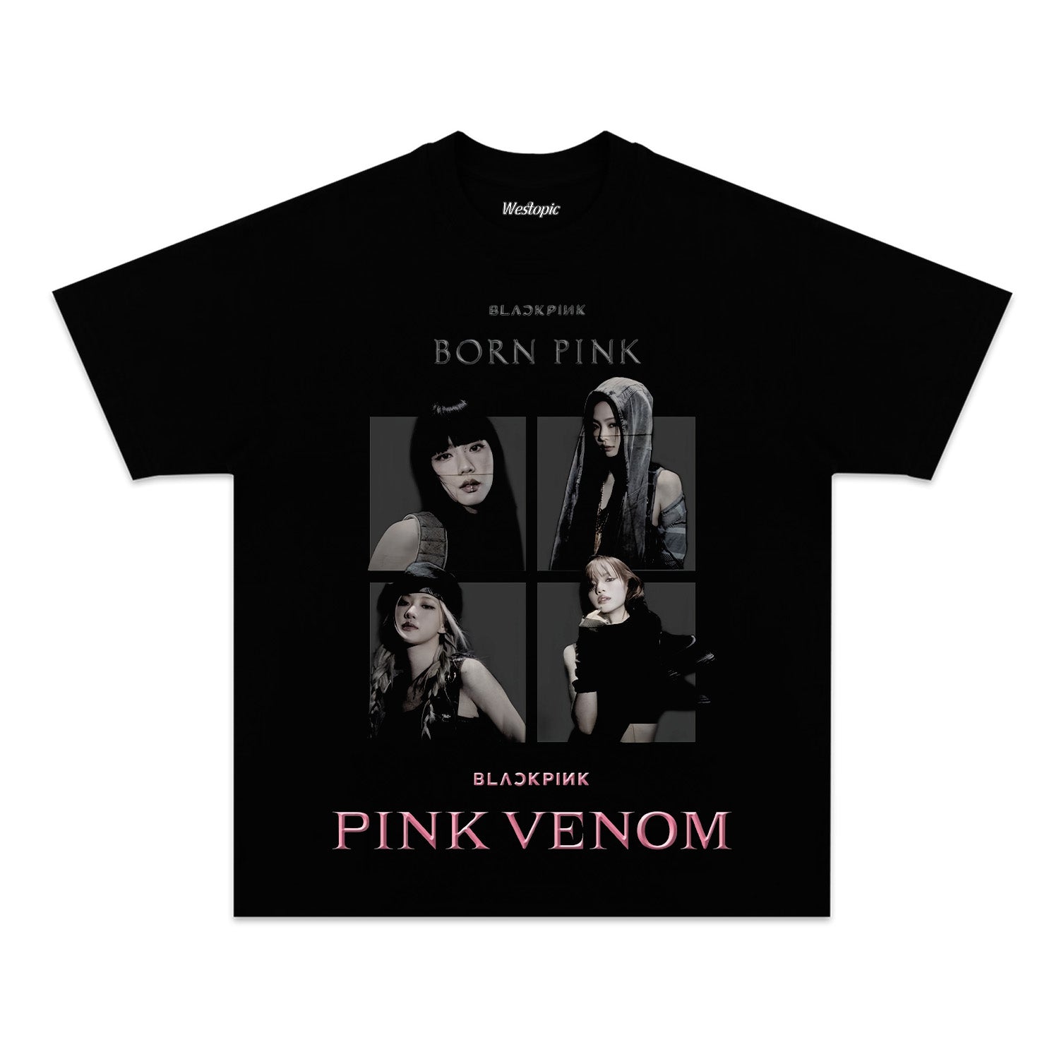 BLACKPINK 7 Tee For Deadline Tour