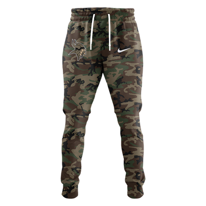 Premium Minnesota Vikings Merch - Limited Edition Salute to Service Hoodie - Gear Up For Game Day