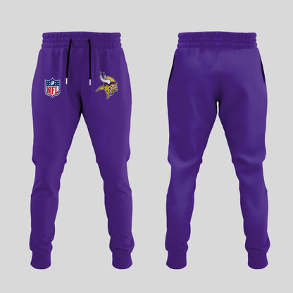 Premium Minnesota Vikings Merch - Minnesota Vikings Football 2025 Limited Edition “Winter Warrior” -  UNRL Vol 3 Hoodie - Gear Up For Game Day