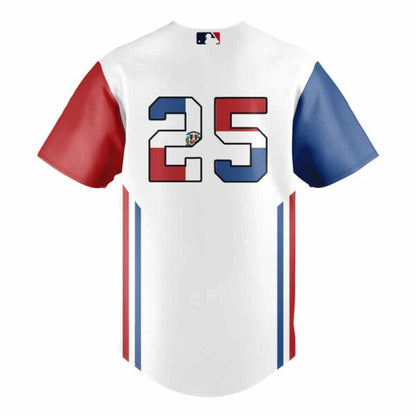 . Limited Edition B.R Sox Dominican Republic Celebration Jersey