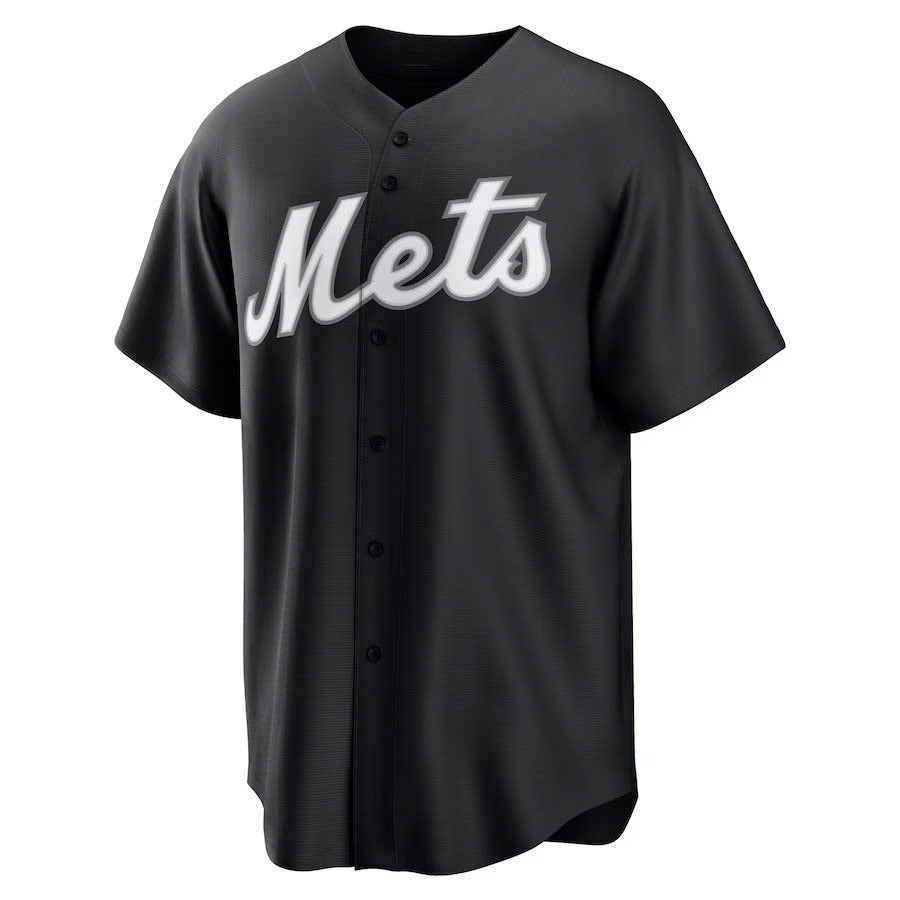 Pete Alonso New York Mets Lights Out Replica Player Jersey - Black