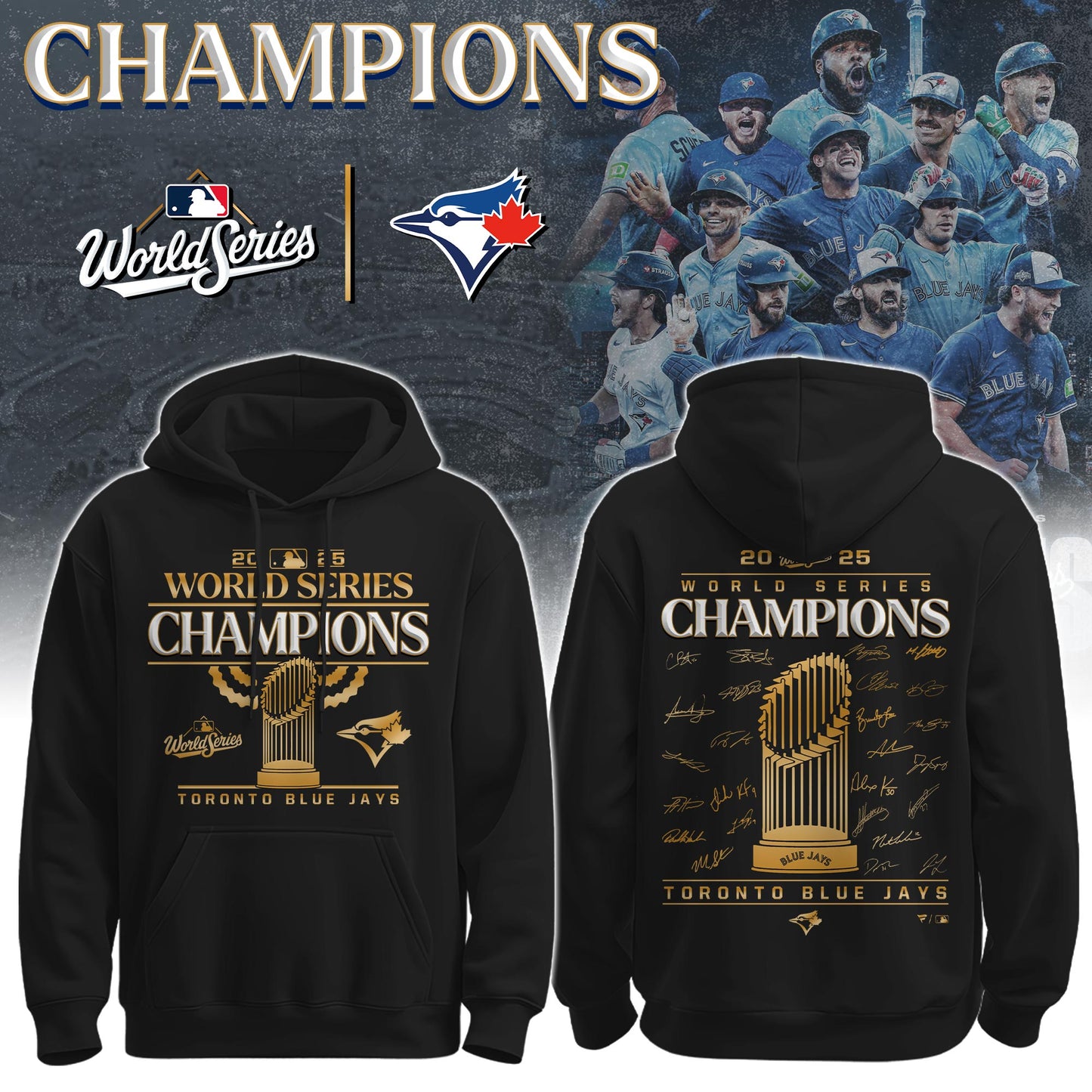 _TBJ x WORLD SERIES CHAMPIONS Limited Edition Hoodie 2025 V1