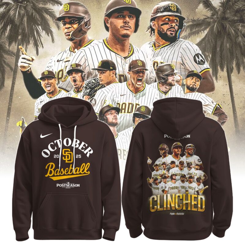 Padres Postseason 2025 Hoodie