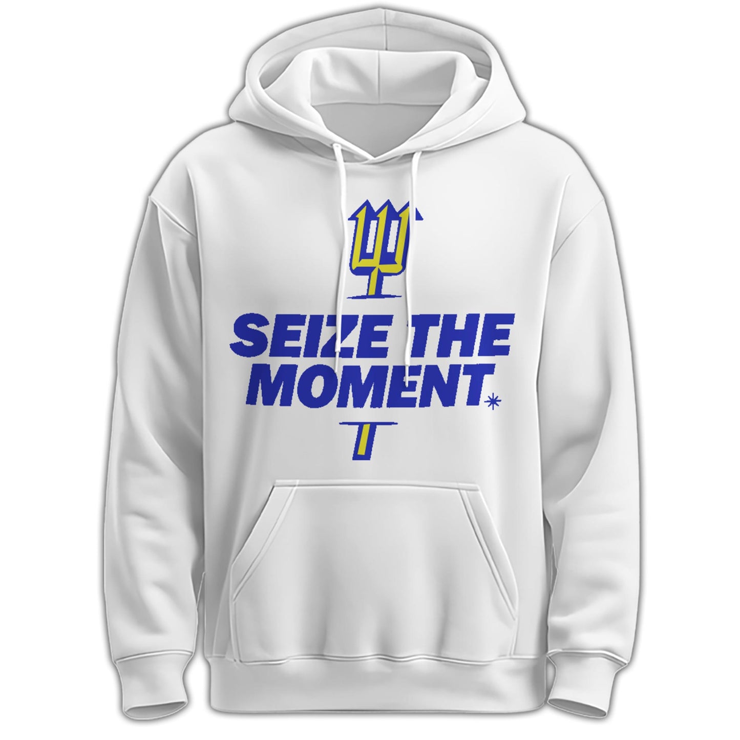 SEA “Seize The Moment” Retro Trident Hoodie