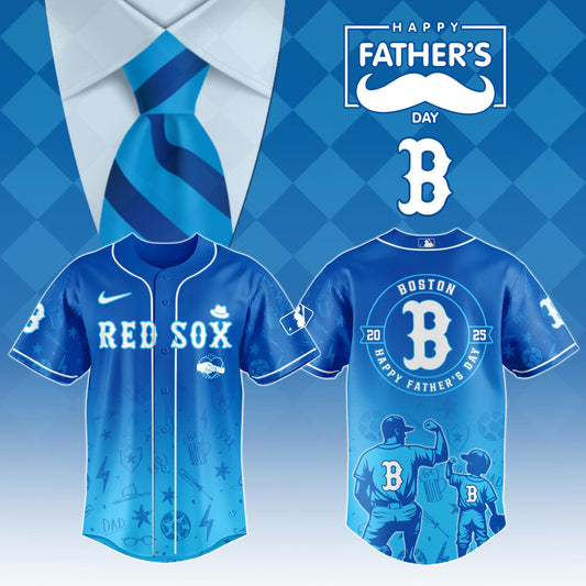 .Boston Red Sox Special Father's Day Limited Edition Jersey