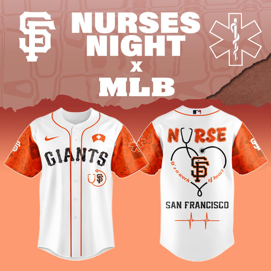San Francisco Giants Nurses Game Night Special Edition Jersey