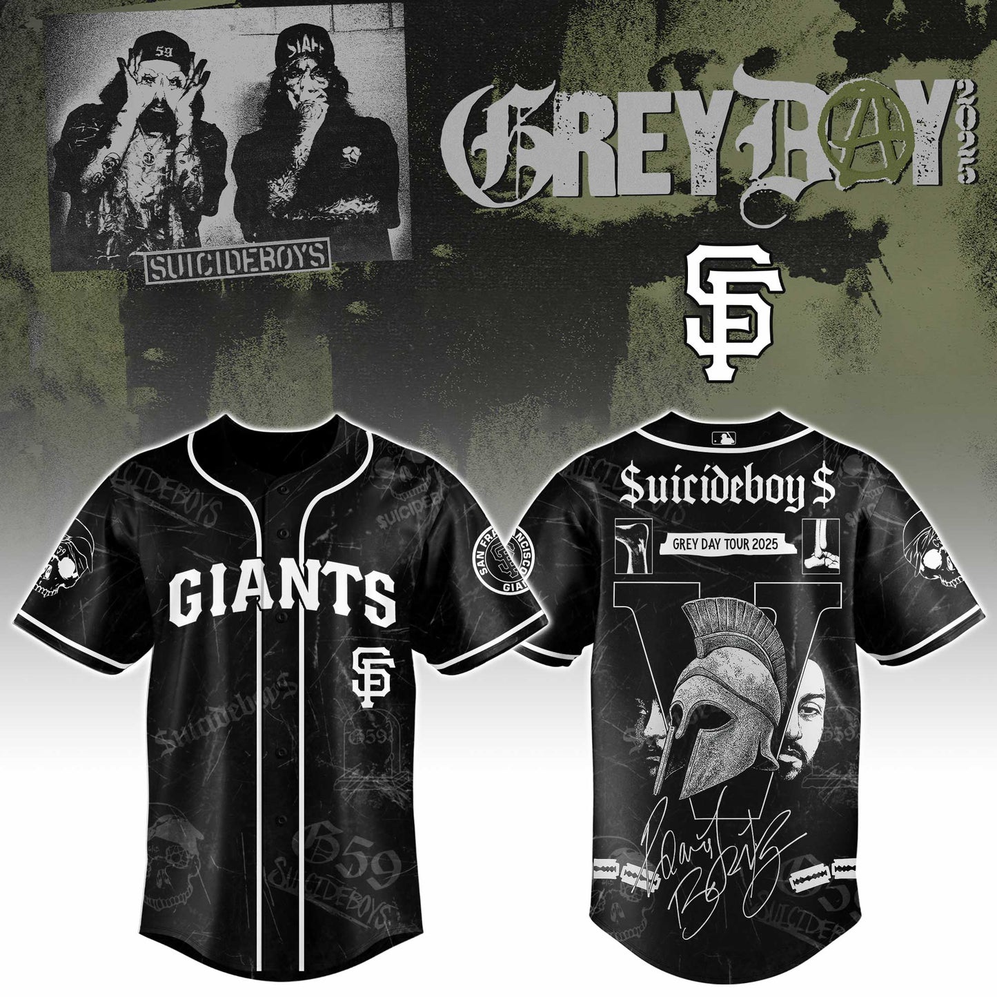 SF x SuiBoys G59 Baseball Jersey 2025 Limited Edition