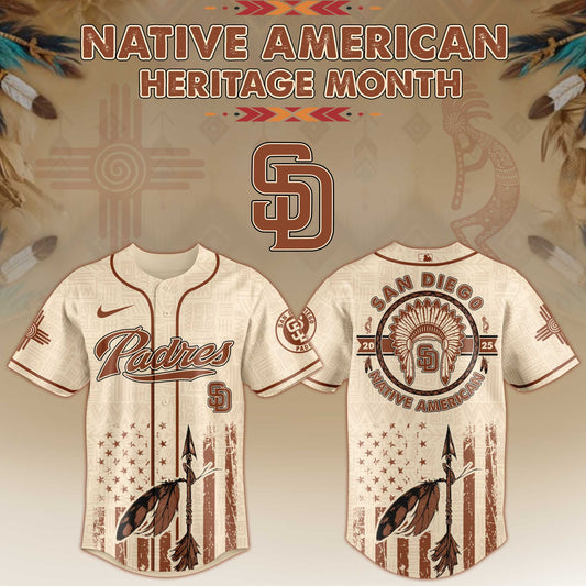 San Diego Padres x Native American Heritage Month Limited Edition Jersey 2025