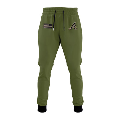 _Atlanta Braves x MLB x Army Military Appreciation Night Hoodie Editions Limited