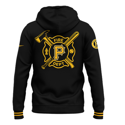 Pittsburgh Pirates x Firefighter Appreciation Night Zip Hoodie